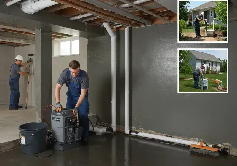 Basement Waterproofing and Flood Prevention process in Clinton, NC